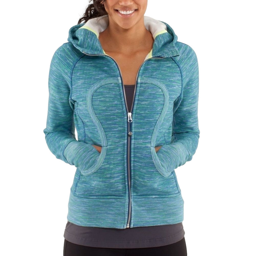 Lululemon Scuba Hoodie Wee Are From Space Polar Cream Sweater Size 8